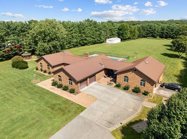 6.3 Acres of Land with Home for Sale in Gallipolis, Ohio