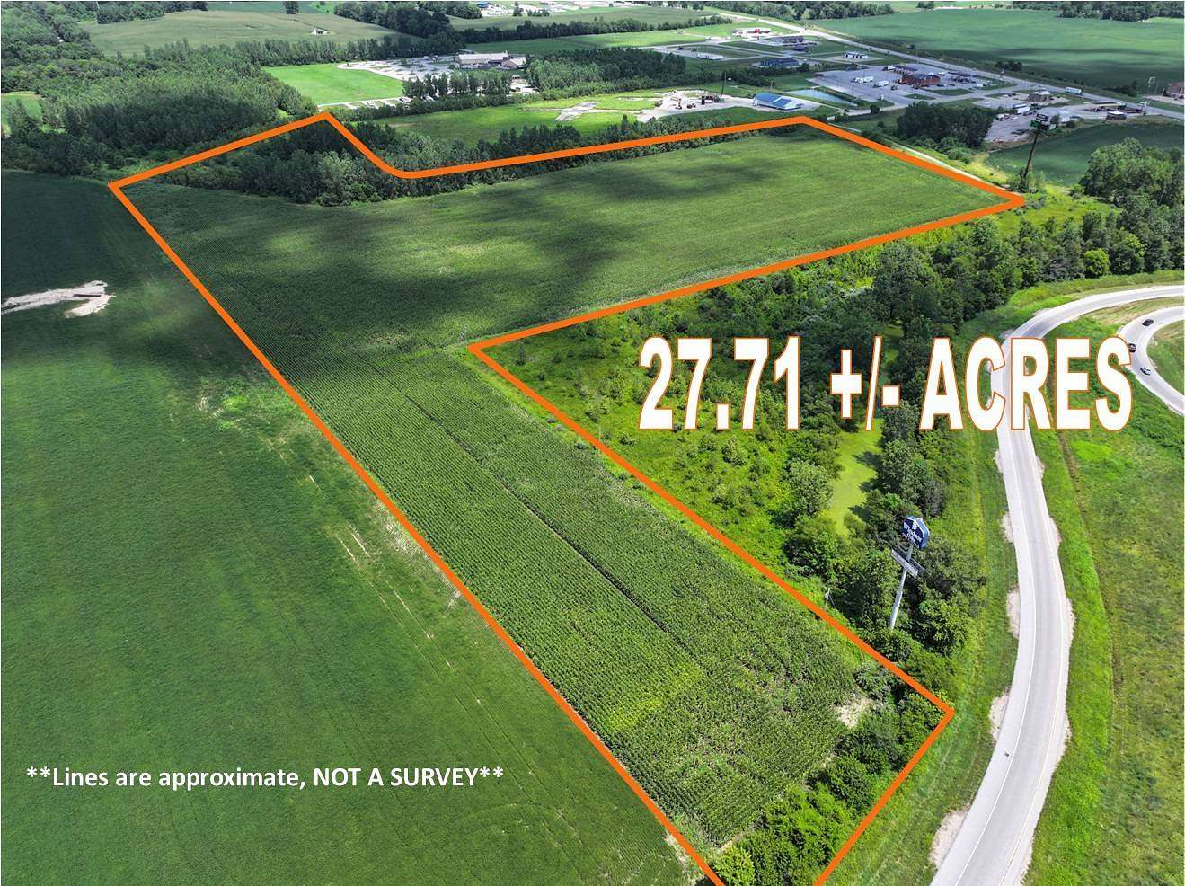 27.7 Acres of Mixed-Use Land for Sale in Grayville, Illinois