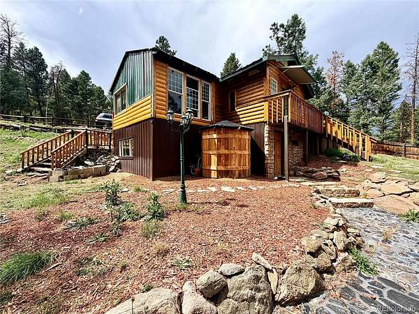 5 Acres of Land with Home for Sale in Conifer, Colorado
