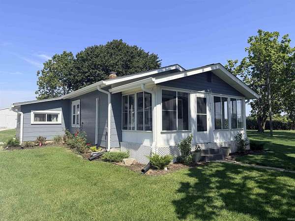 1.67 Acres of Land with Home for Sale in Van Buren, Indiana