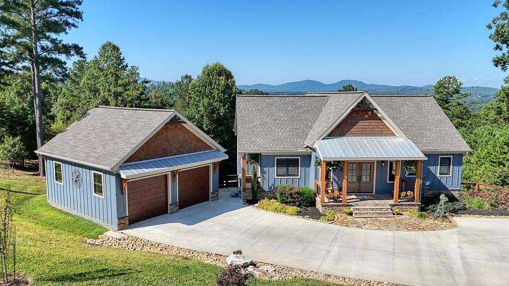 3.34 Acres of Land with Home for Sale in Blairsville, Georgia