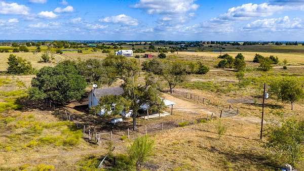 5 Acres of Land with Home for Sale in Schulenburg, Texas