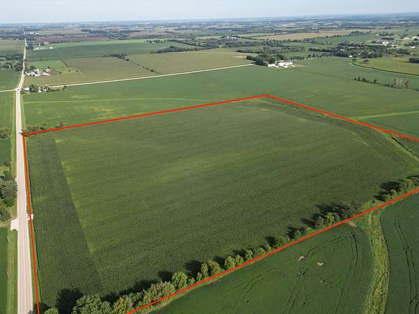50 Acres of Agricultural Land for Sale in Manchester Township, Illinois