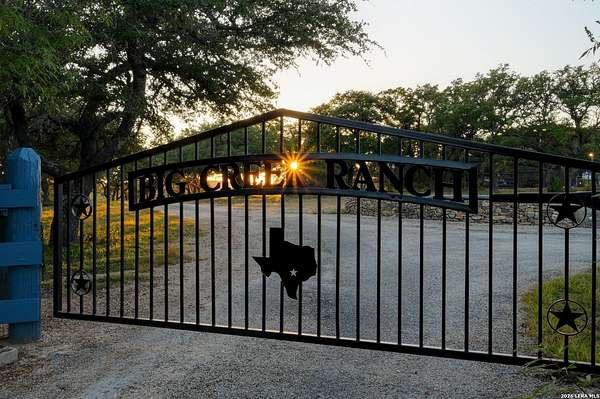 25 Acres of Land with Home for Sale in Blanco, Texas