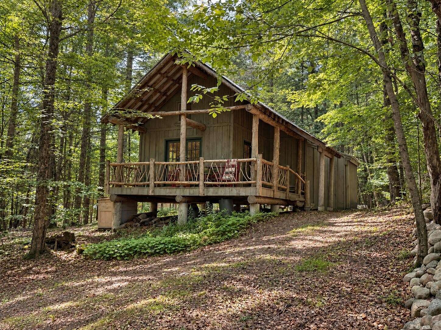 0.5 Acres of Land with Home for Sale in Loon Lake, New York