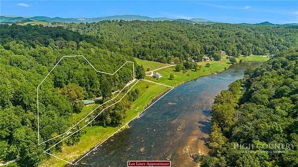 8.25 Acres of Land with Home for Sale in Grassy Creek, North Carolina