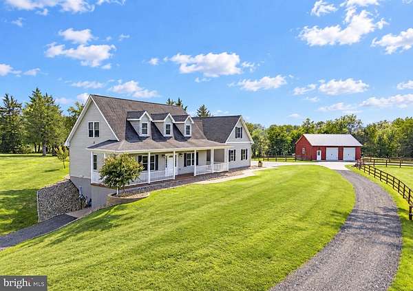 9.32 Acres of Land with Home for Sale in Stephens City, Virginia