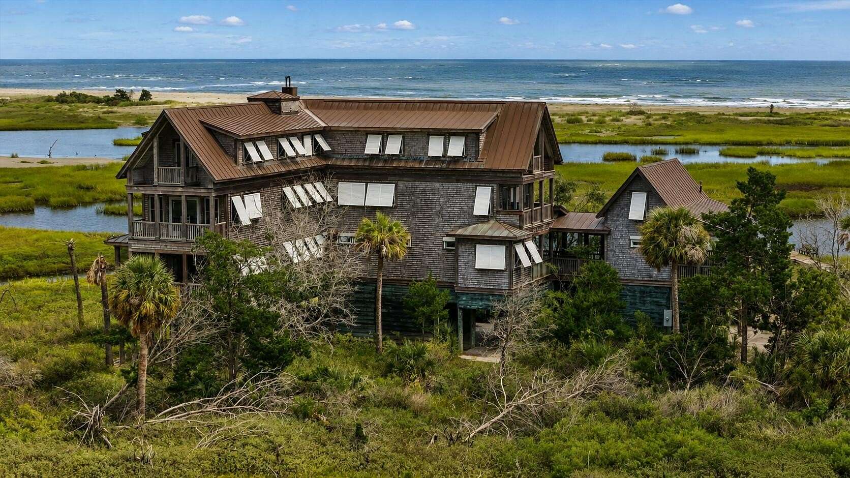 2.5 Acres of Land with Home for Sale in Dewees Island, South Carolina