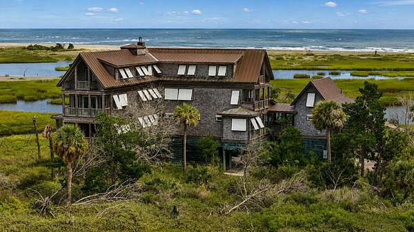 2.5 Acres of Land with Home for Sale in Dewees Island, South Carolina