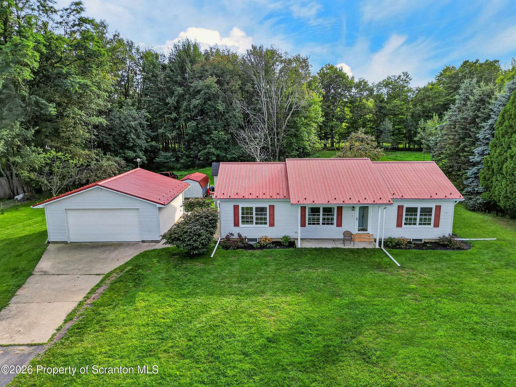 3 Acres of Land with Home for Sale in Madison Township, Pennsylvania