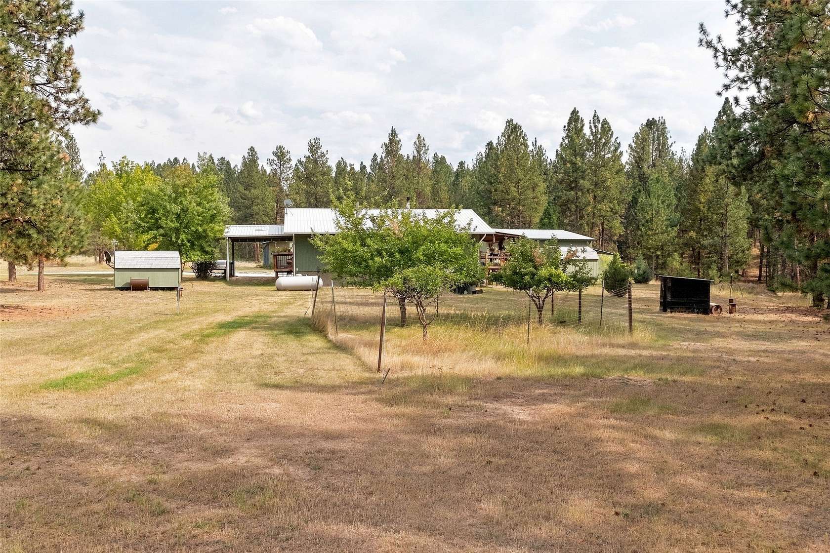 30.7 Acres of Land with Home for Sale in Stevensville, Montana