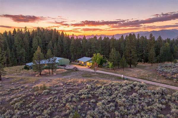 30.7 Acres of Land with Home for Sale in Stevensville, Montana