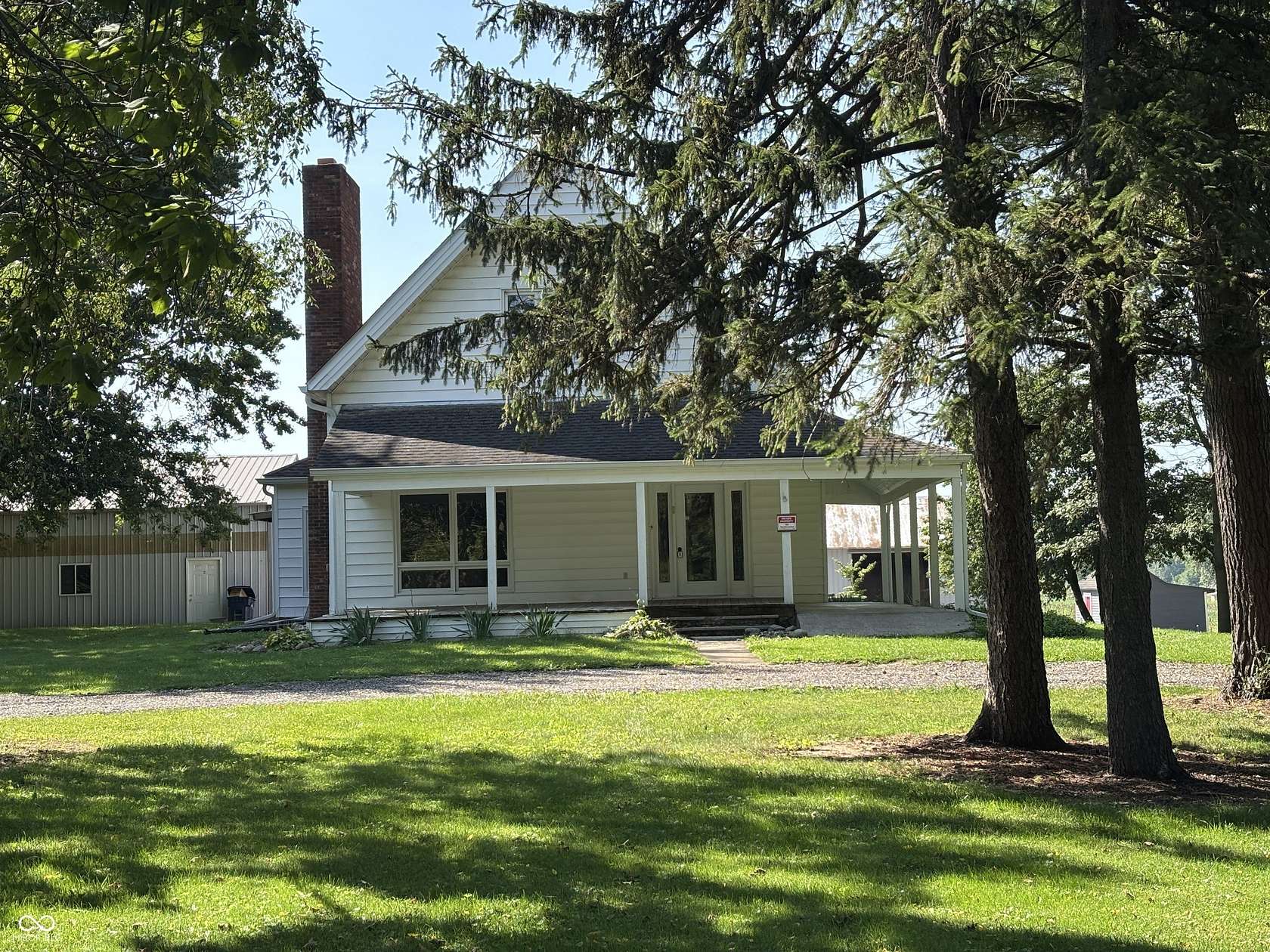 20.1 Acres of Land with Home for Sale in Spiceland, Indiana