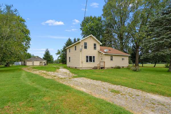 8 Acres of Land with Home for Sale in Paw Paw, Michigan