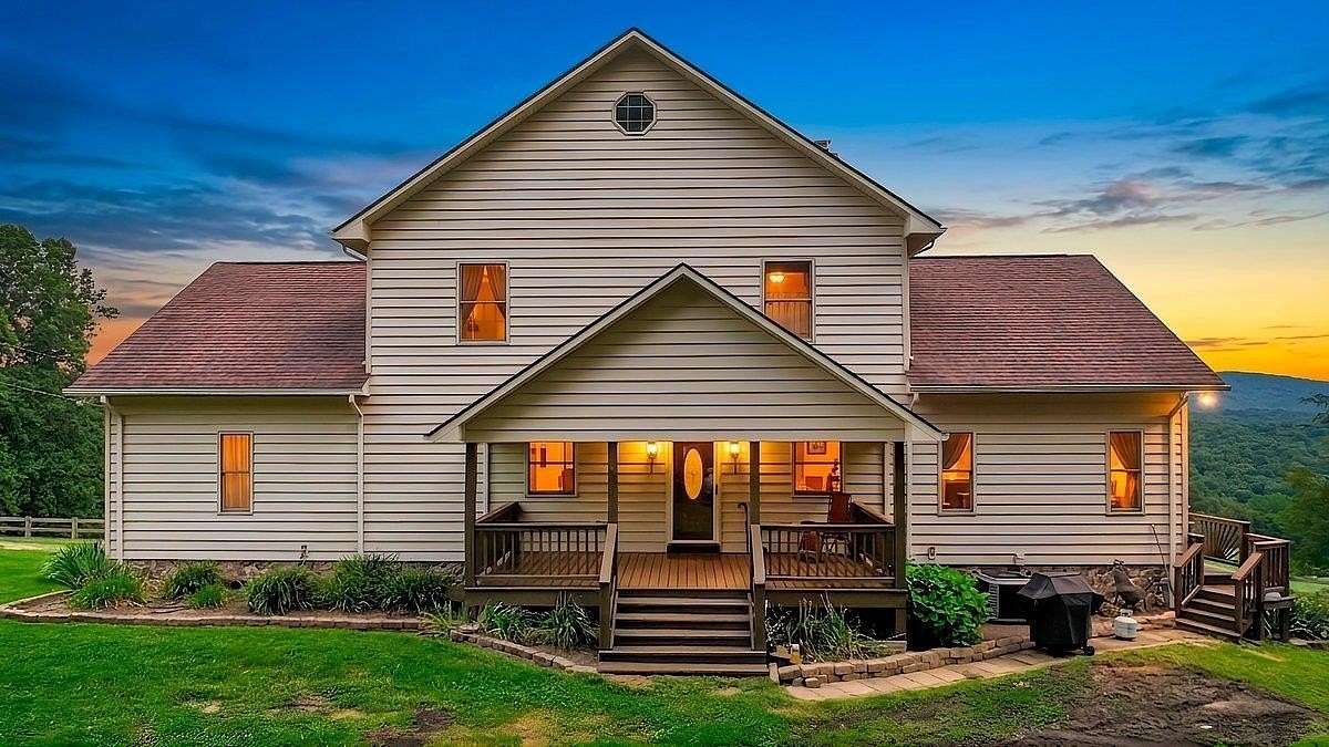 60.7 Acres of Recreational Land with Home for Sale in Willis, Virginia