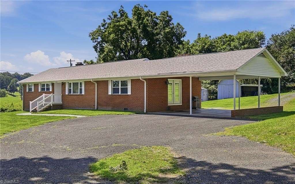 1.5 Acres of Land with Home for Sale in Mount Airy, North Carolina