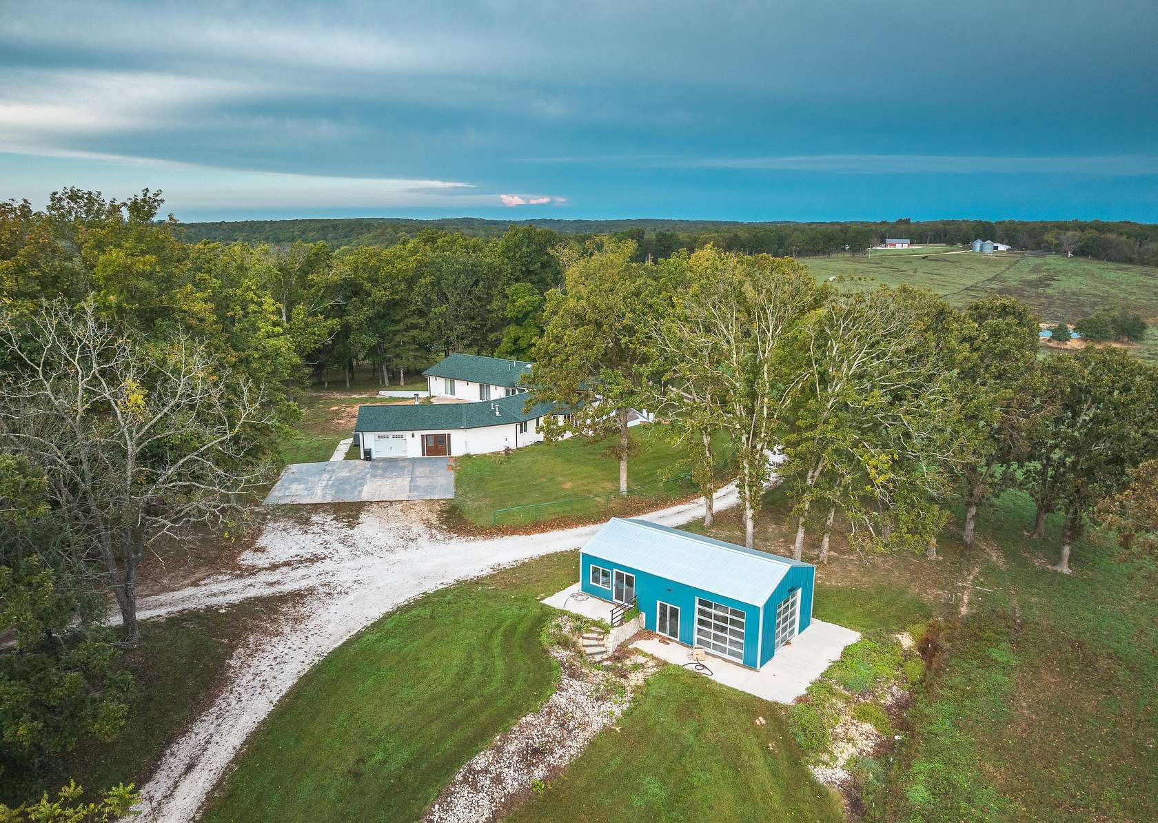 12 Acres of Recreational Land with Home for Sale in Salem, Missouri