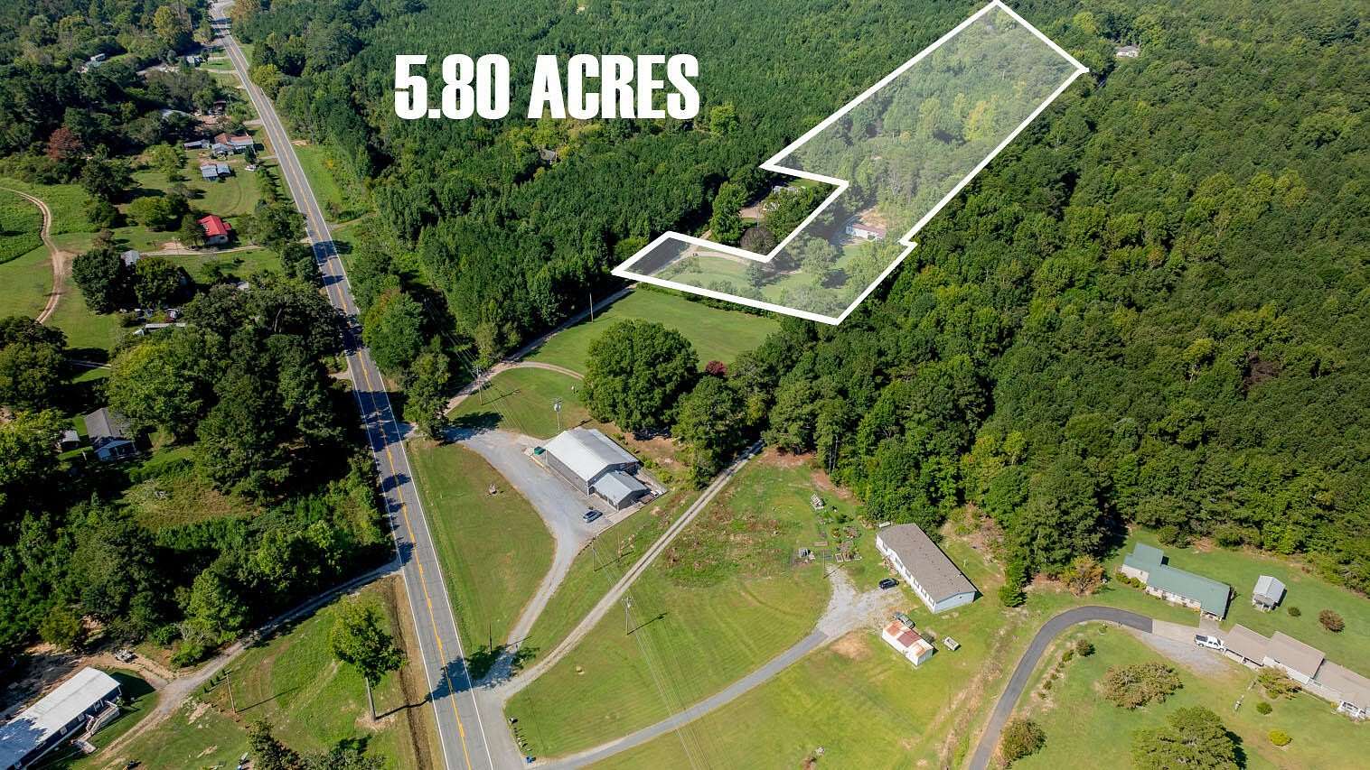 5.8 Acres of Land with Home for Sale in LaFayette, Georgia