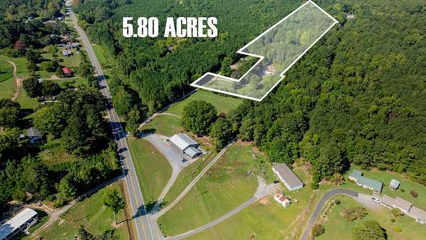 5.8 Acres of Land with Home for Sale in LaFayette, Georgia