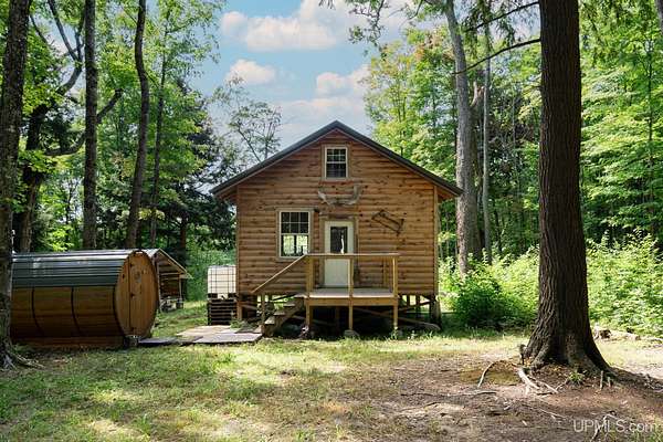 40 Acres of Recreational Land with Home for Sale in Champion, Michigan
