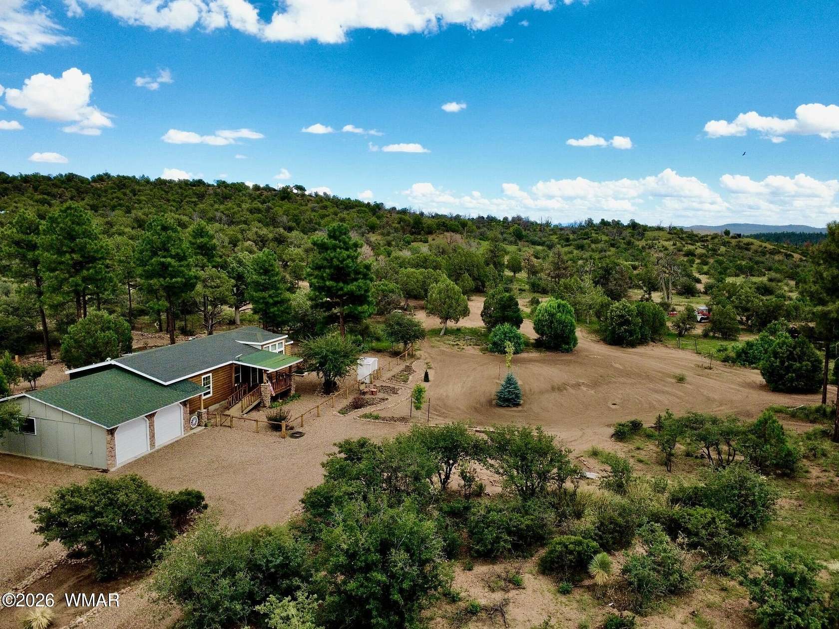 7.5 Acres of Land with Home for Sale in Show Low, Arizona