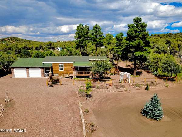 7.5 Acres of Land with Home for Sale in Show Low, Arizona