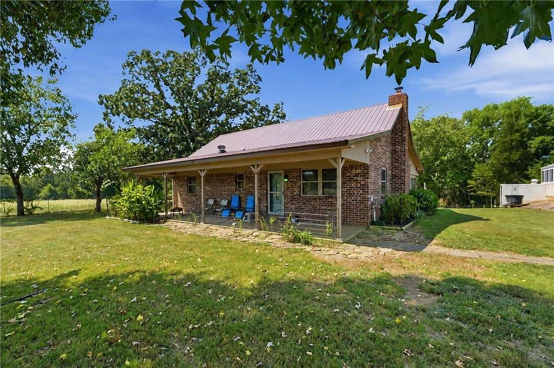 39.5 Acres of Recreational Land with Home for Sale in Clarksville, Arkansas