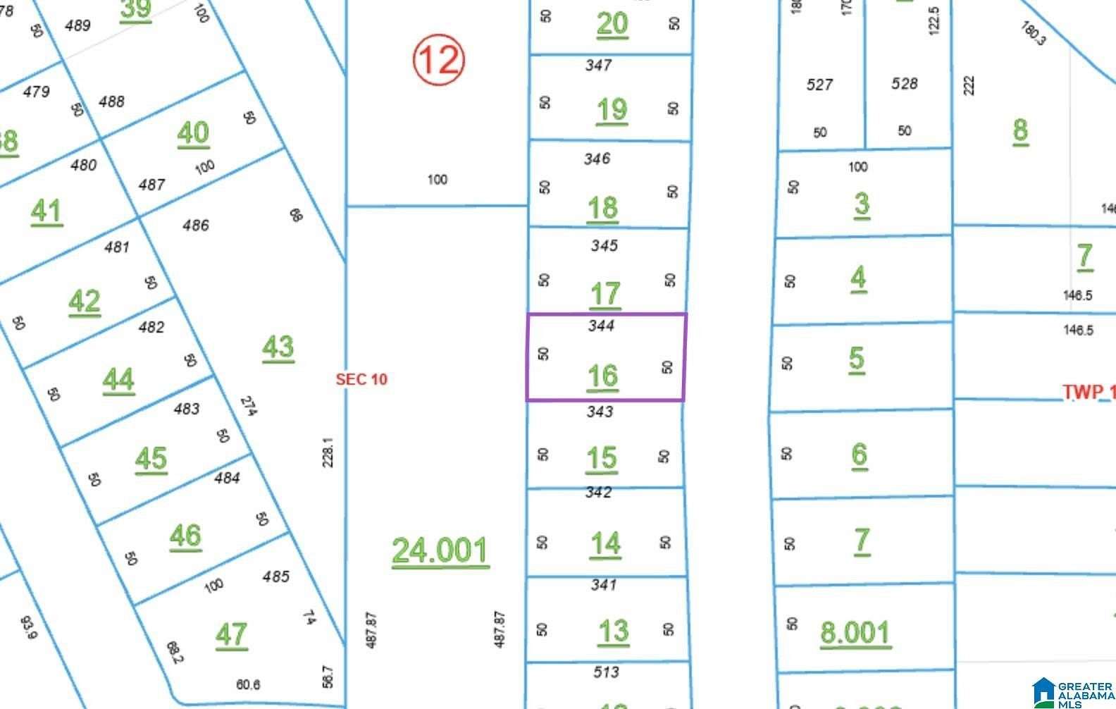 0.1 Acres of Residential Land for Sale in Ashville, Alabama
