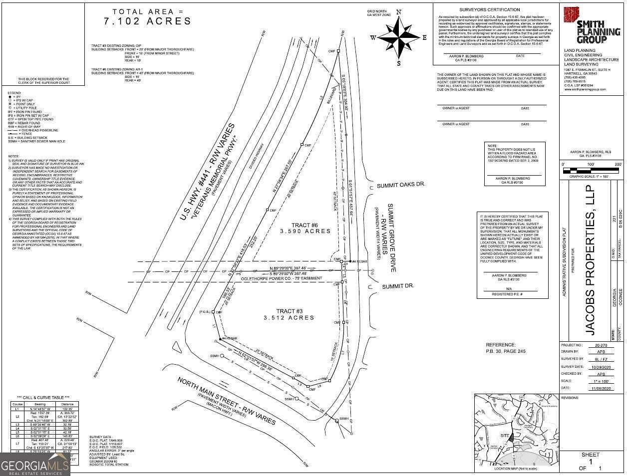 3.59 Acres of Commercial Land for Sale in Watkinsville, Georgia