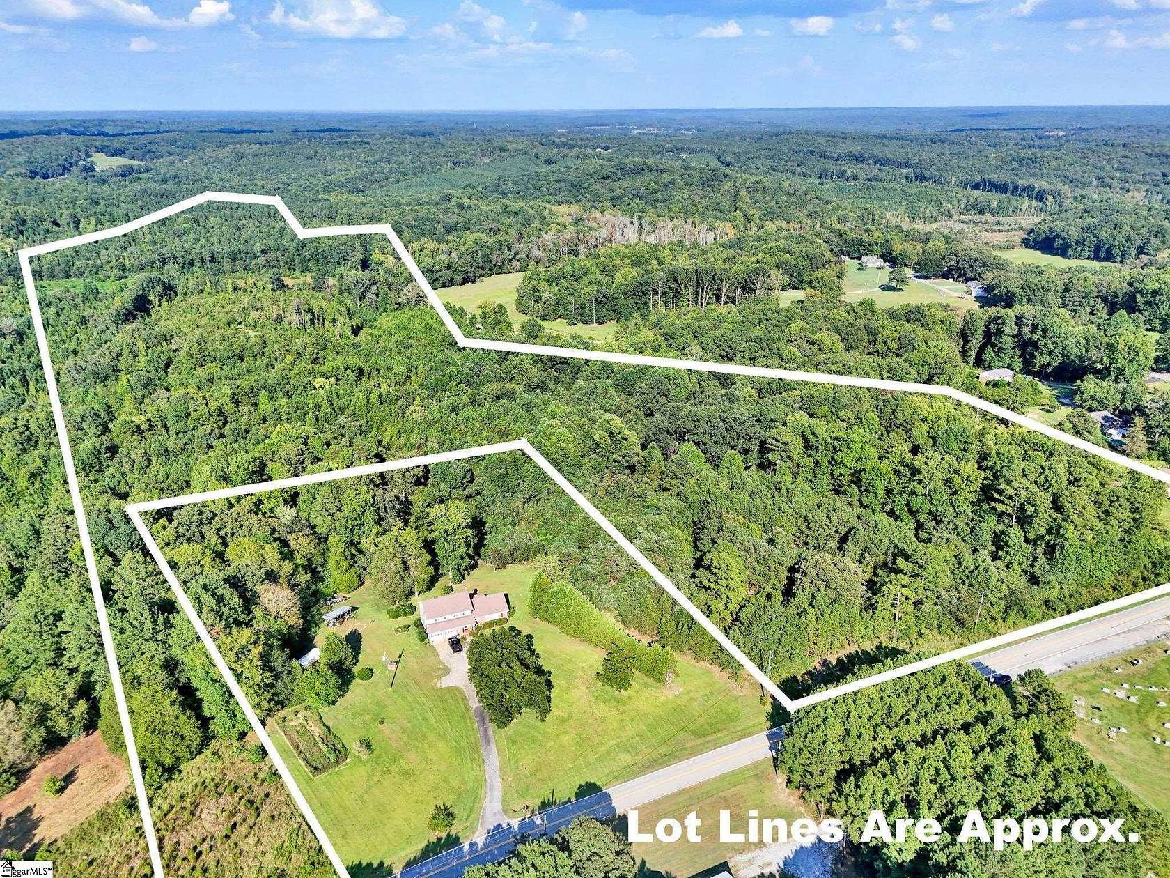55.8 Acres of Recreational & Residential Land for Sale in Union, South Carolina