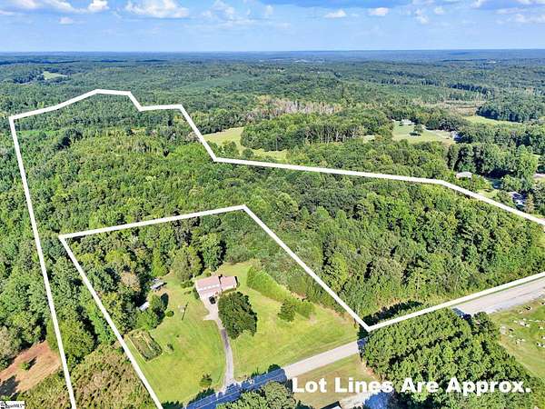 55.8 Acres of Recreational & Residential Land for Sale in Union, South Carolina