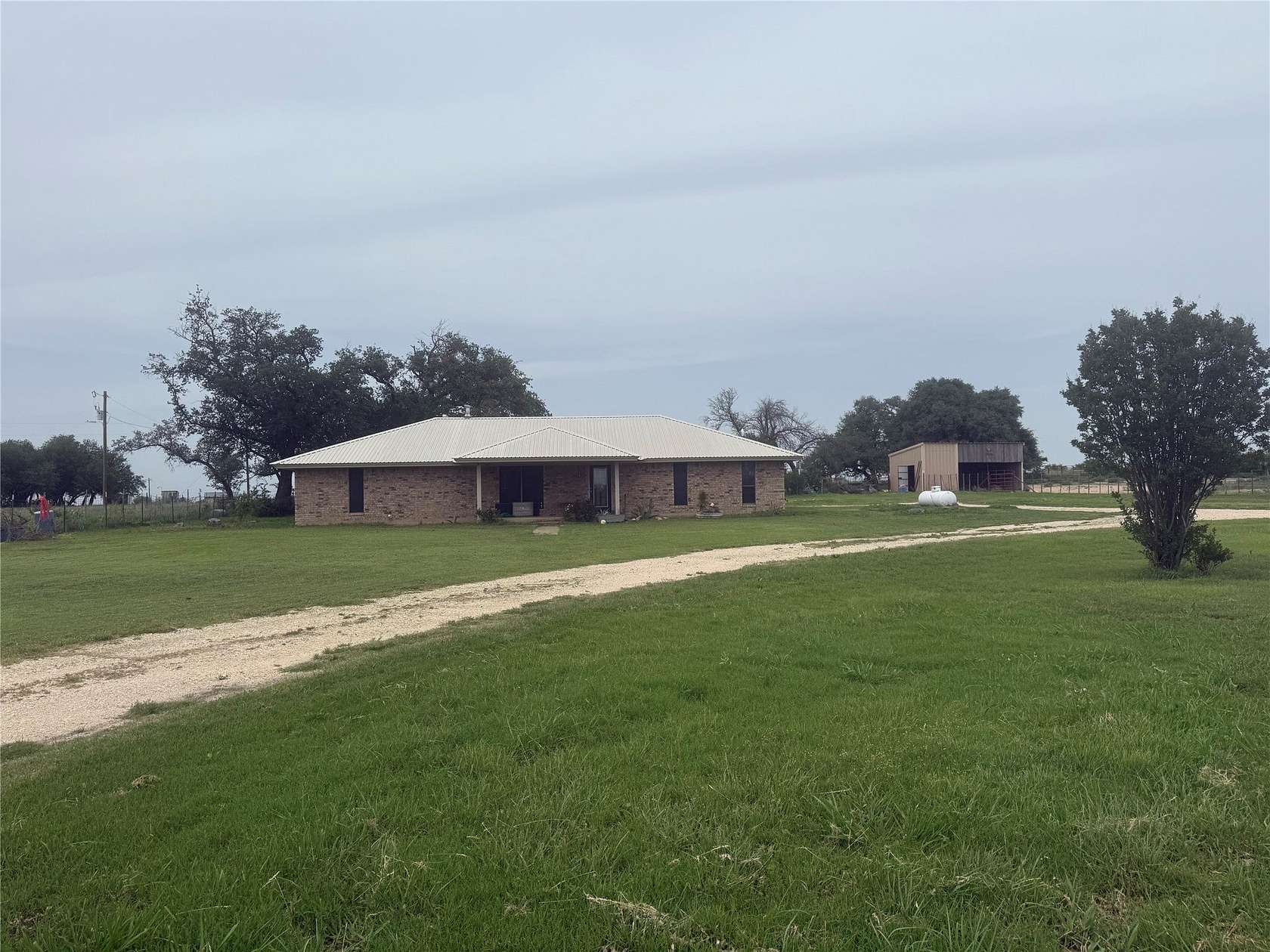 3.27 Acres of Land with Home for Lease in Stephenville, Texas