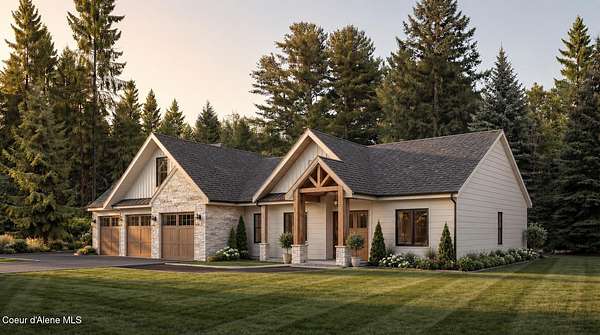 5 Acres of Land with Home for Sale in Athol, Idaho