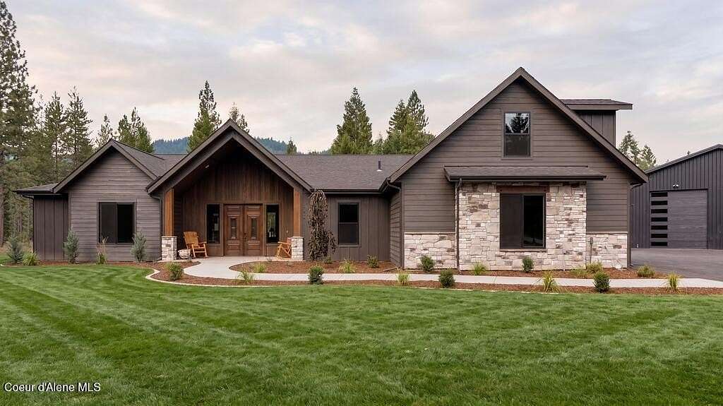 5 Acres of Land with Home for Sale in Athol, Idaho