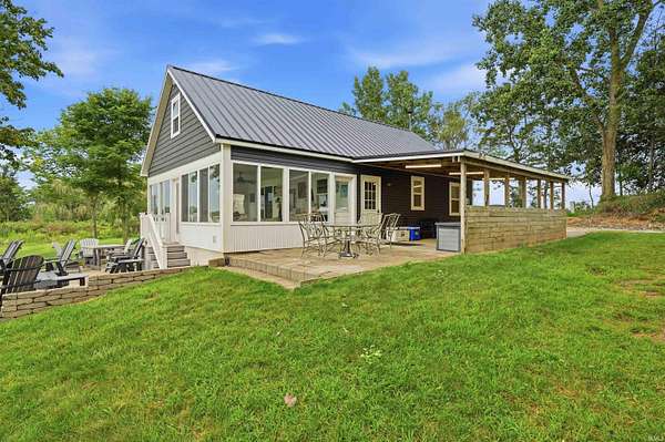 2 Acres of Land with Home for Sale in Wawaka, Indiana