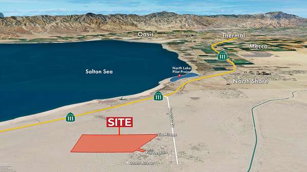 115 Acres of Land for Sale in Mecca, California