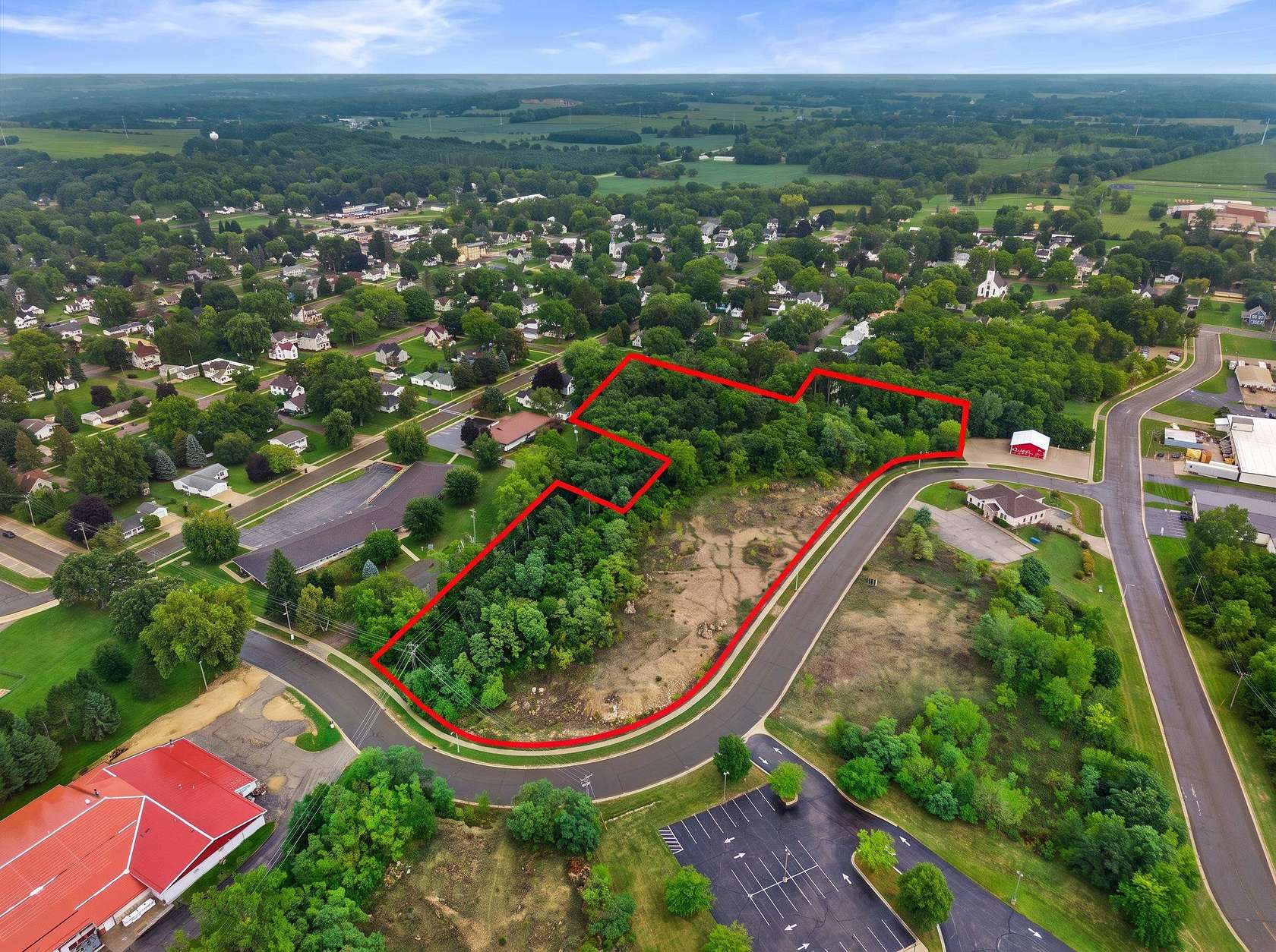 5 Acres of Commercial Land for Sale in Rio, Wisconsin