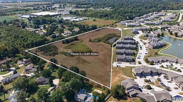 13.7 Acres of Commercial Land for Sale in Terre Haute, Indiana