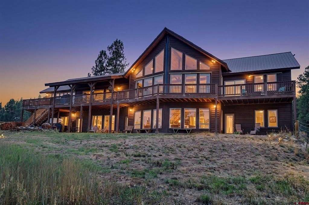 5 Acres of Land with Home for Sale in Pagosa Springs, Colorado