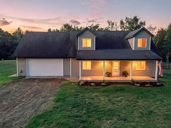 5 Acres of Land with Home for Sale in Milaca, Minnesota