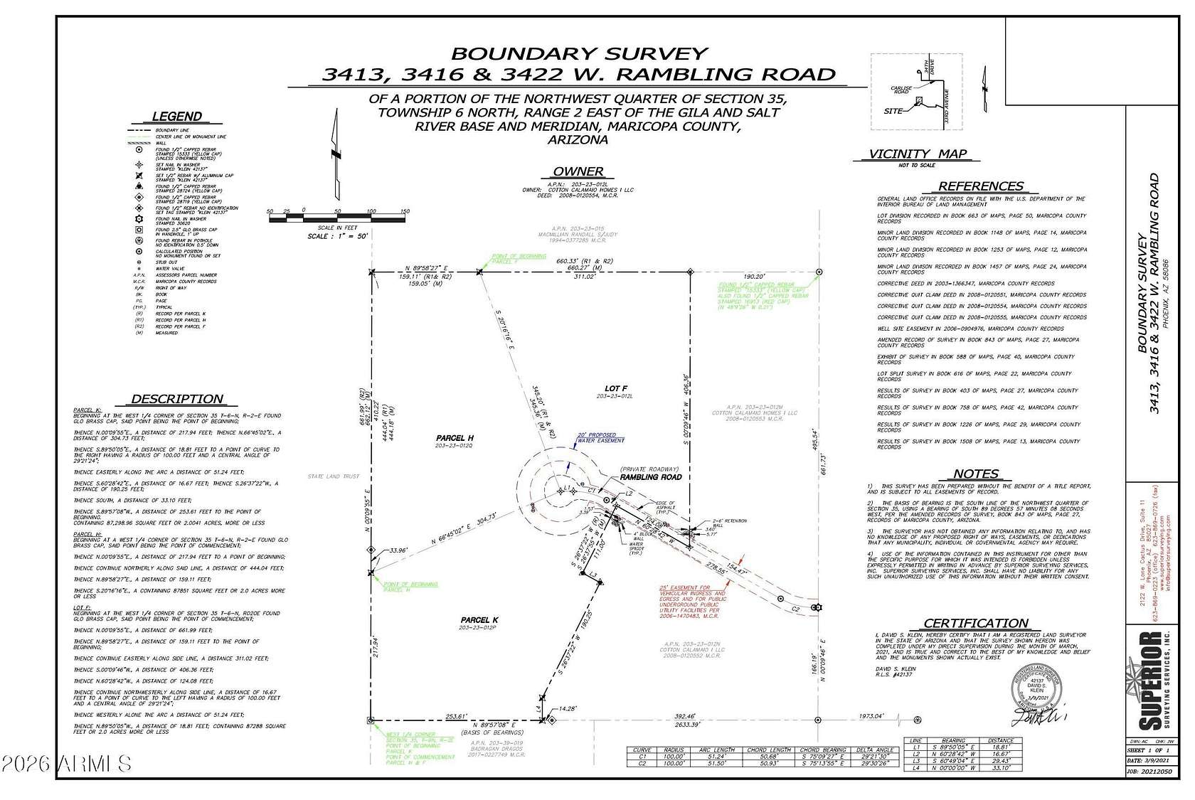 2 Acres of Residential Land for Sale in Phoenix, Arizona