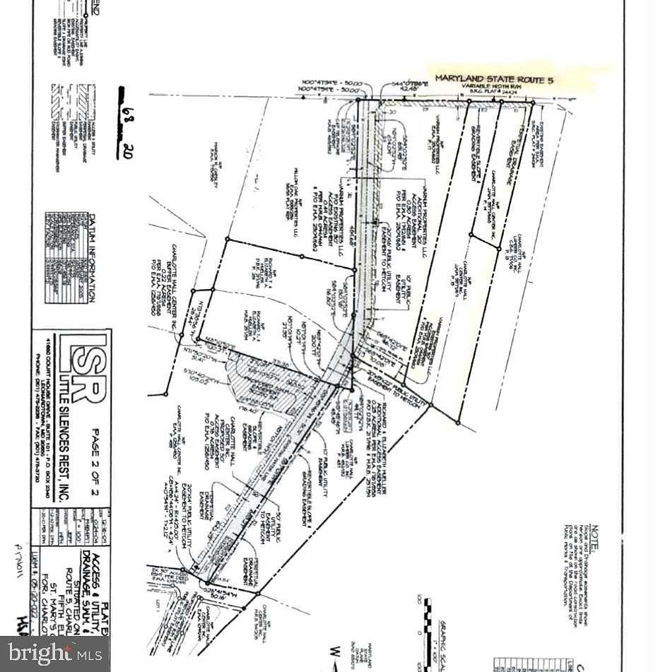 3.3 Acres of Commercial Land for Sale in Charlotte Hall, Maryland