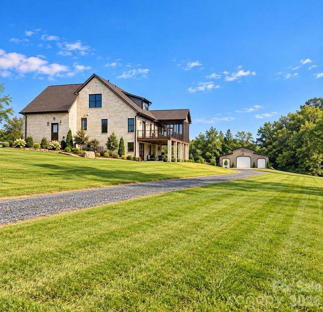 11.5 Acres of Land with Home for Sale in Mount Pleasant, North Carolina