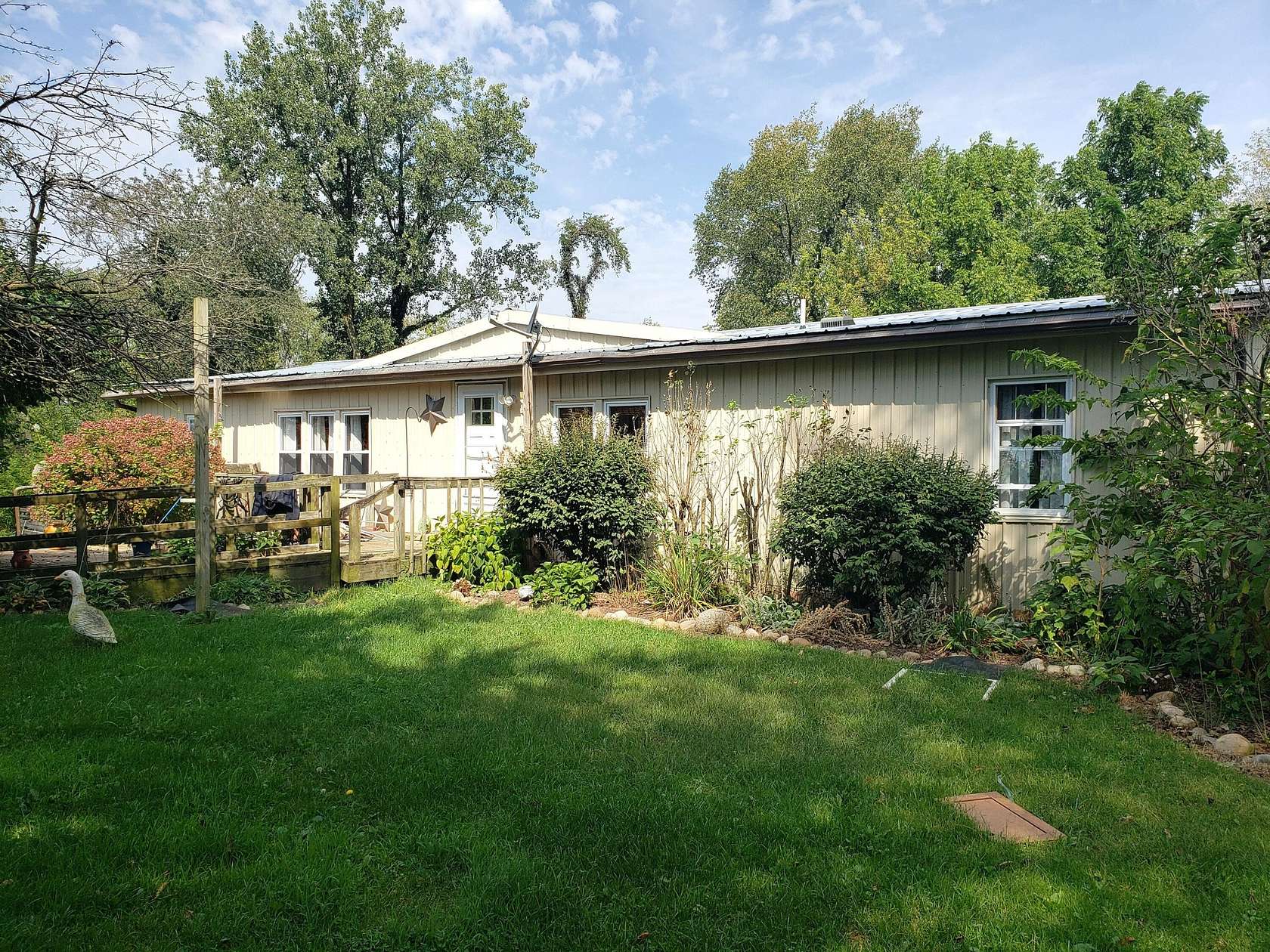 6.9 Acres of Land with Home for Sale in Coldwater, Michigan
