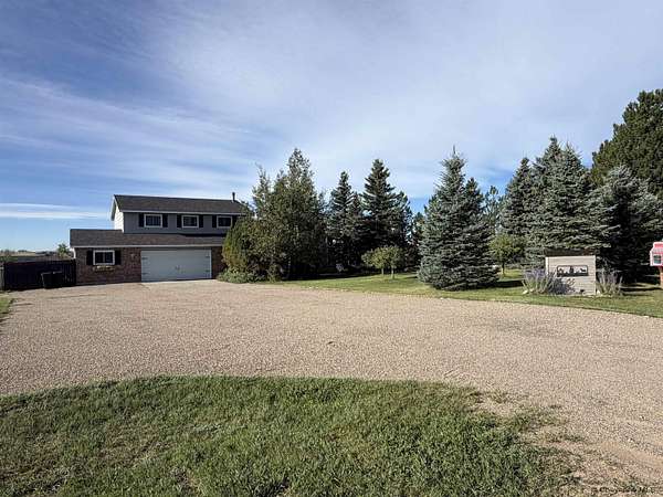 4.42 Acres of Land with Home for Sale in Cheyenne, Wyoming