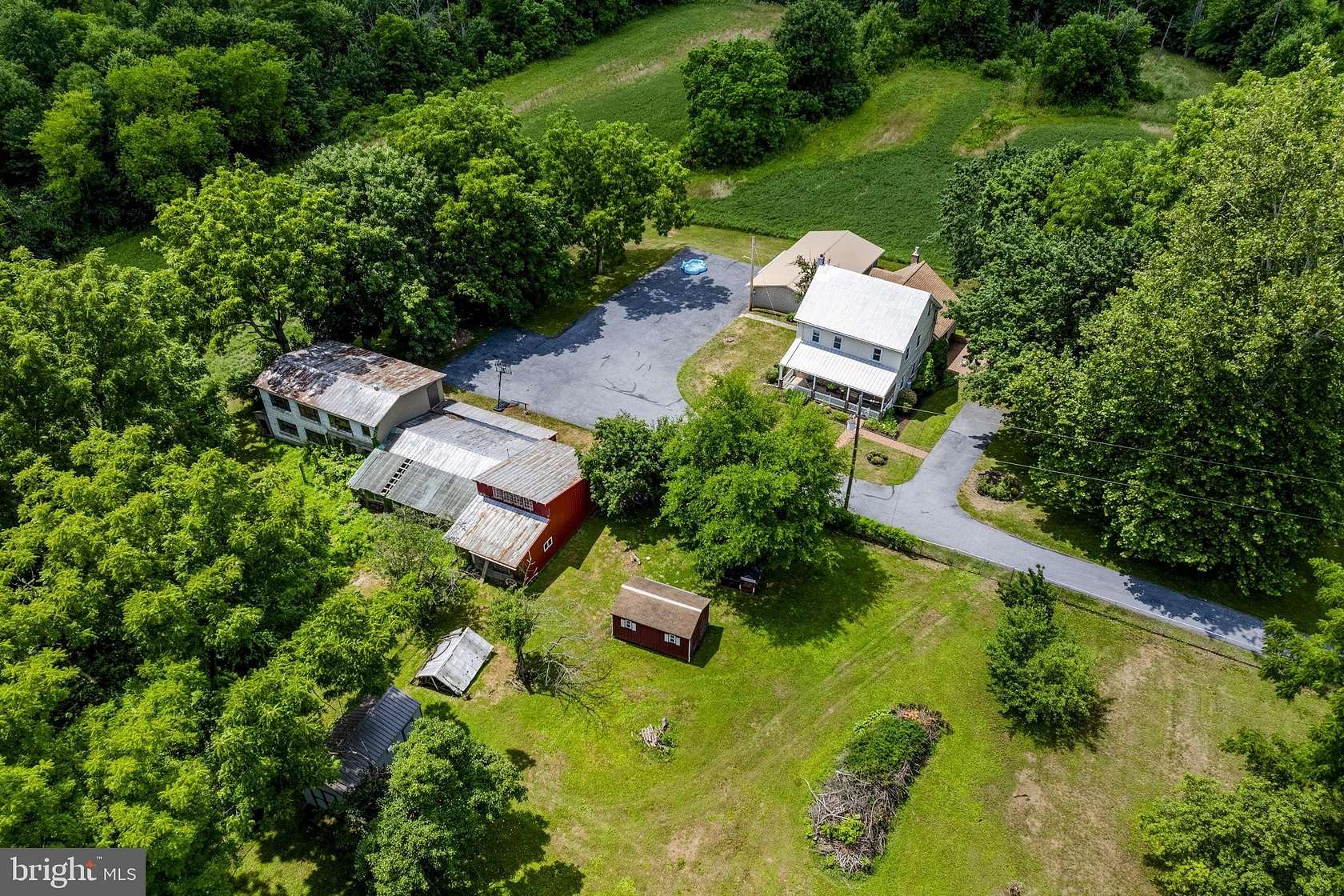 9.3 Acres of Land with Home for Sale in Denver, Pennsylvania