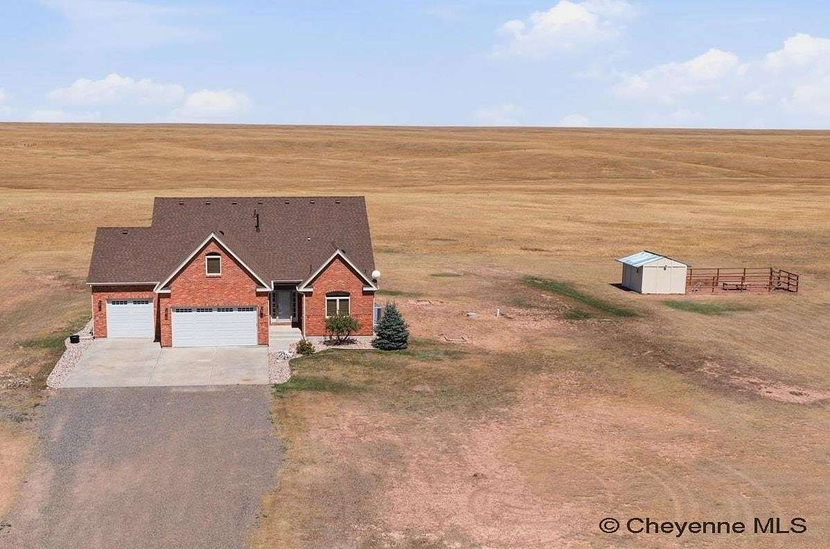 4.85 Acres of Land with Home for Sale in Cheyenne, Wyoming