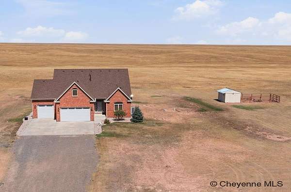 4.85 Acres of Land with Home for Sale in Cheyenne, Wyoming