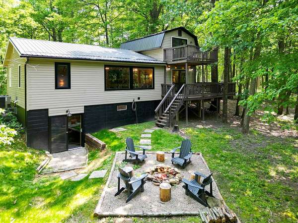 3.82 Acres of Land with Home for Sale in Laurelville, Ohio