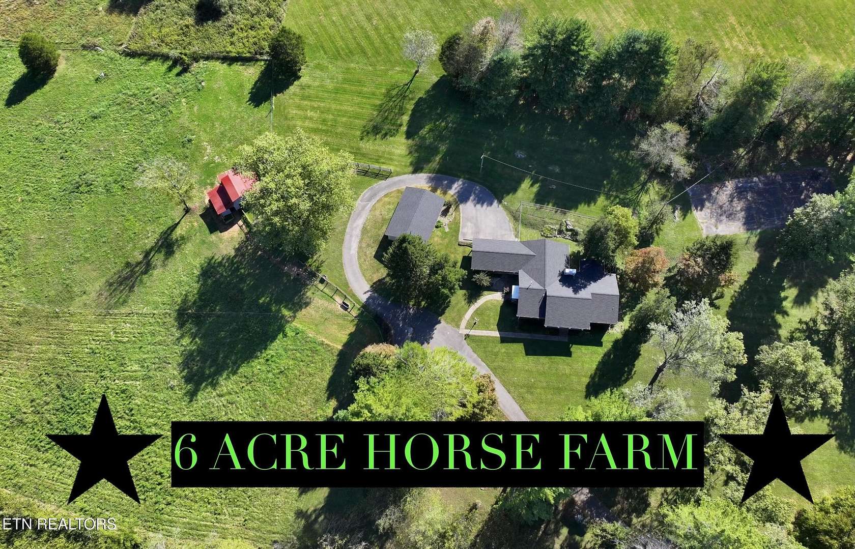 6.1 Acres of Land with Home for Sale in Madisonville, Tennessee